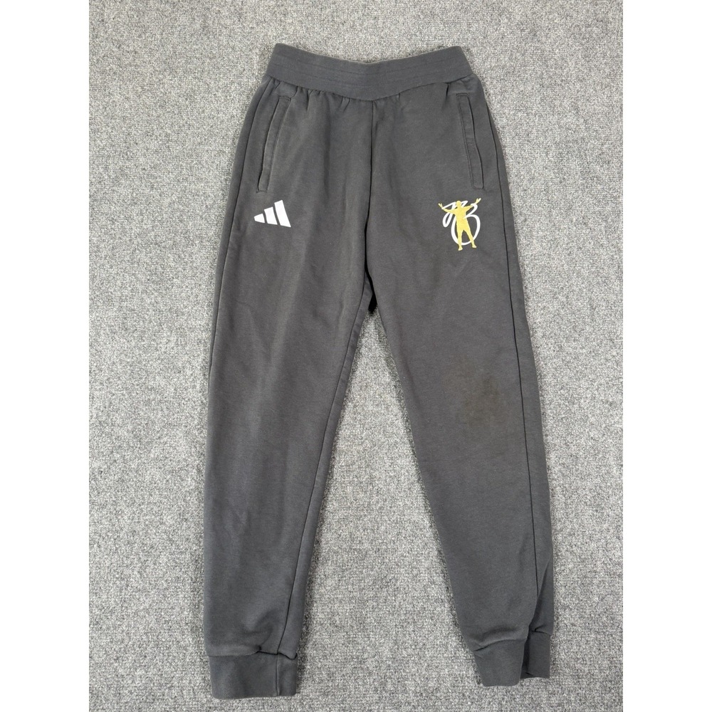 Adidas Jude Bellingham Track Pants Youth Medium Gray Soccer Training Joggers